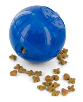 Slimcat Interactive Cat Ball Toy Ball Feeder Fetch